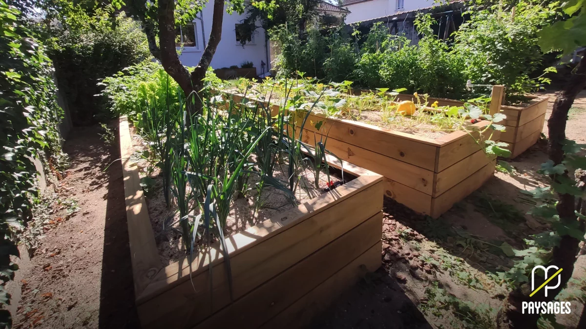 Potager surélevé