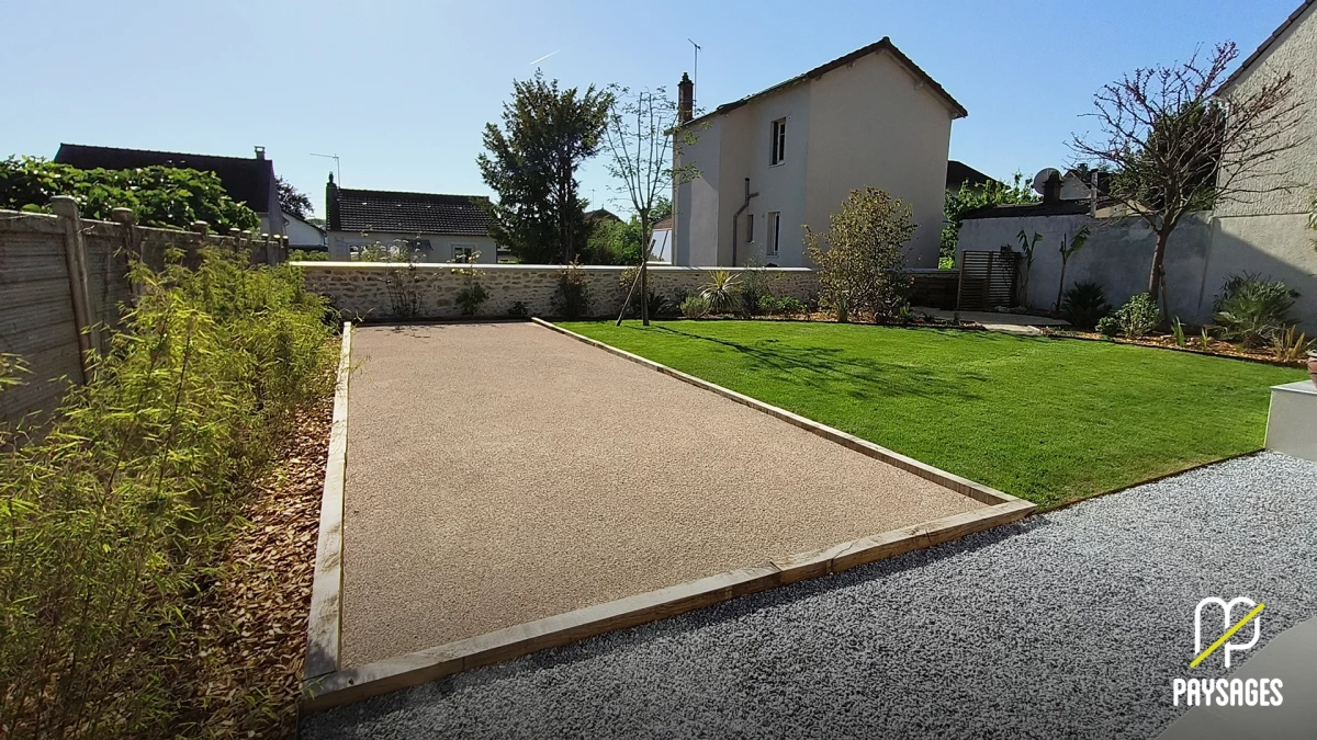 Pétanque paysagère